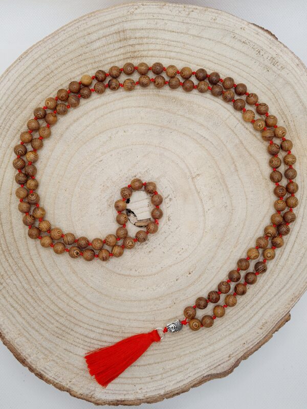 Ritual of Meditation Mal Kette Holz Perlen