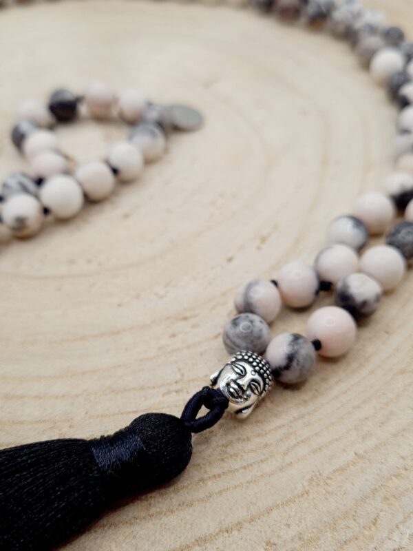 mala mit zebra jade