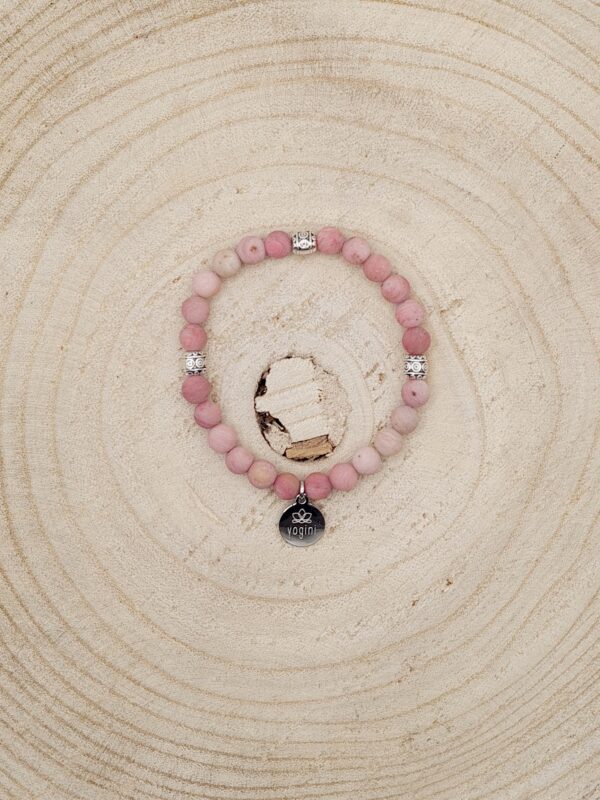 Mala Armband mit Rhodonit