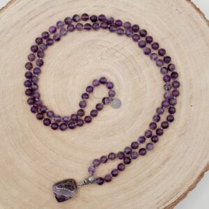 Mala mit Amethyst