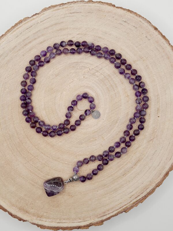 Mala mit Amethyst